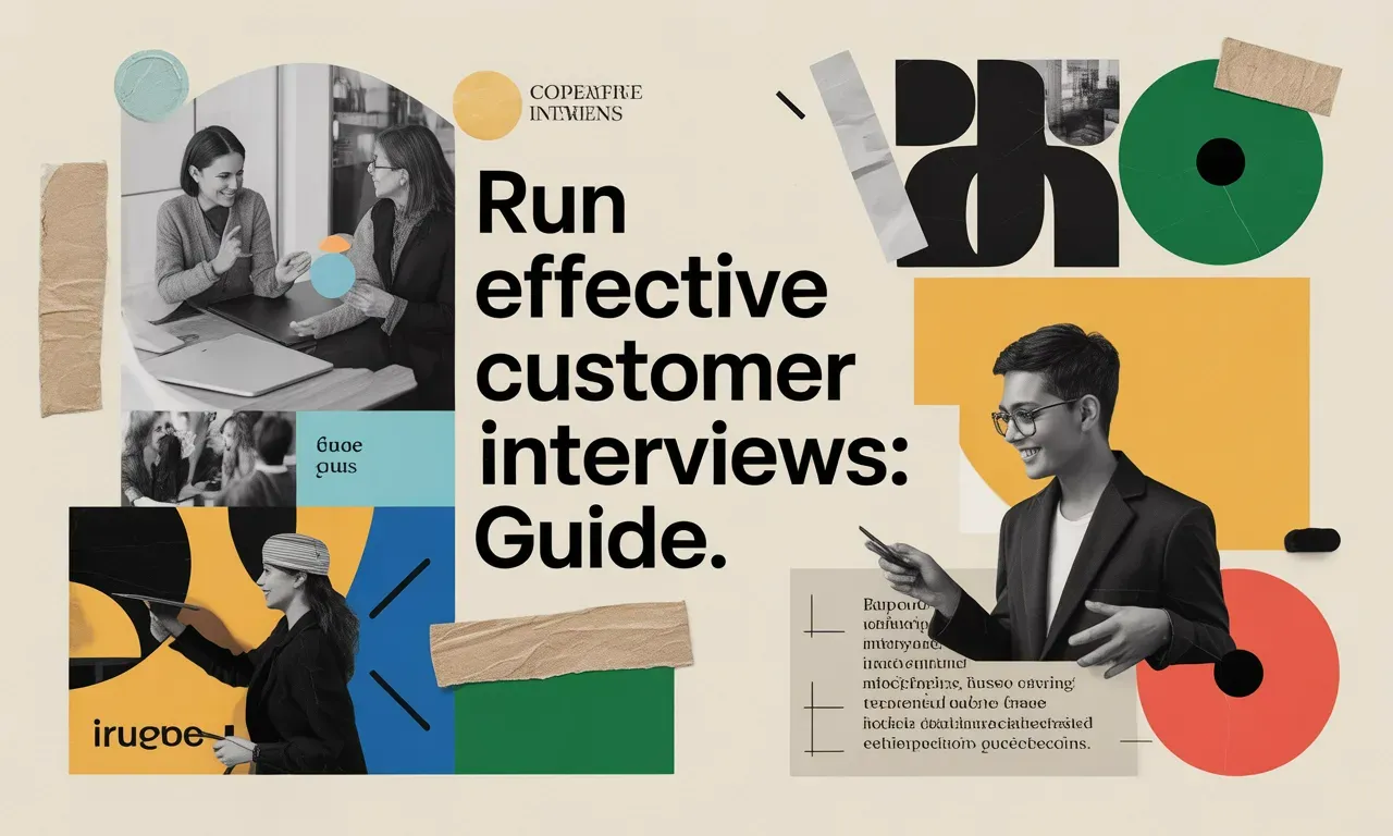 Run Effective Customer Interviews: Guide