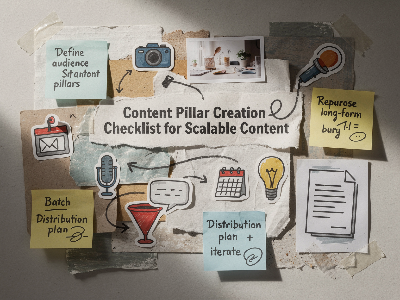 Content Pillar Creation Checklist for Scalable Con