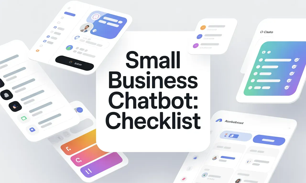 Small Business Chatbot: Checklist